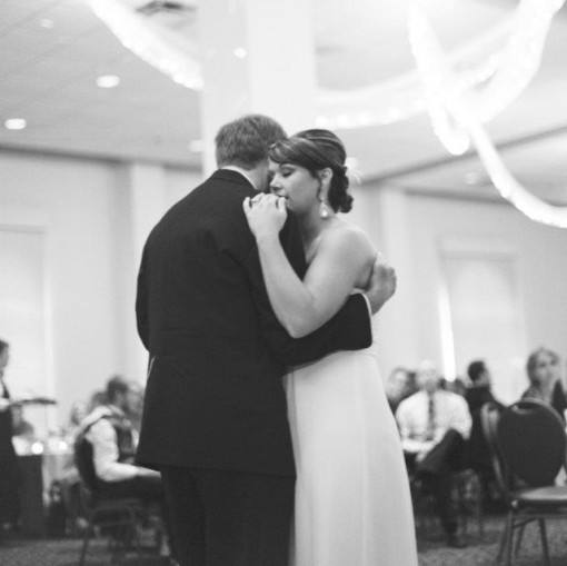 Abby & her Dad at her wedding doing the Father/Daughter dance