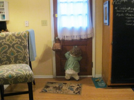 Penelope Anne trying to hide from the truth