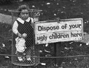 Click on this picture to read the sad story about this "ugly baby"